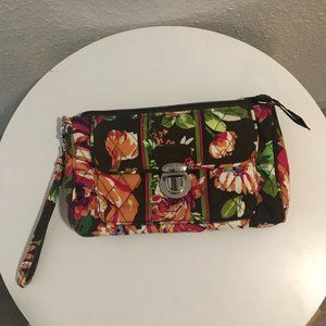 Vera Bradley Medium Wristlet/ Clutch